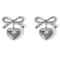 Pendientes Lasso Heart — vista lateral