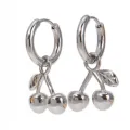 Cherry Earrings — side view